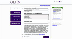 Desktop Screenshot of geha.prismisp.com